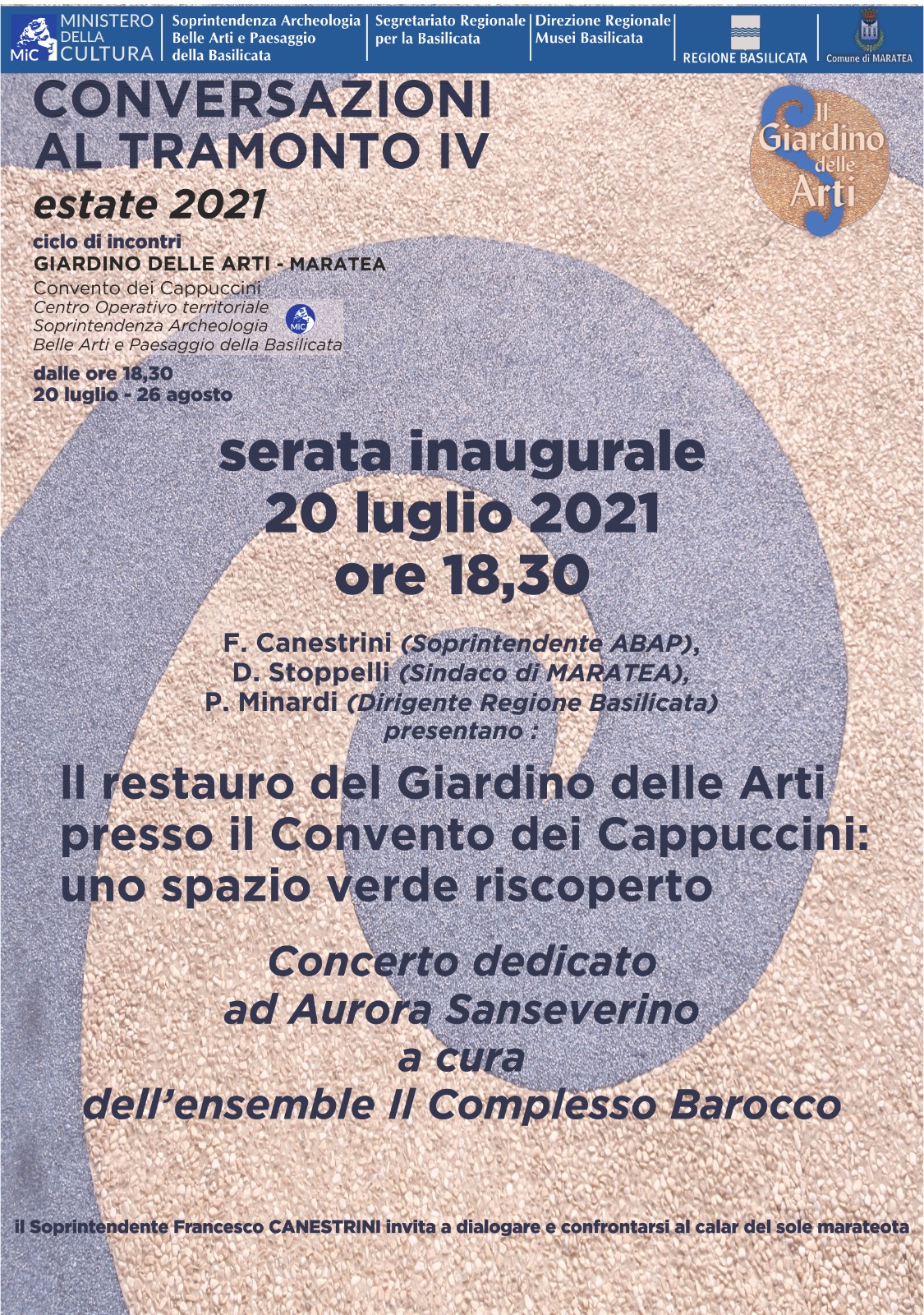 Conversazioni al tramonto IV Edizione - 2021